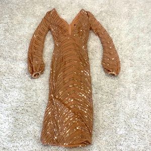 Sequin Fashionova midi dress XS